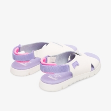 Camper Beige / Purple Sandals Kids - Oruga Online Ireland | UAYDO3098